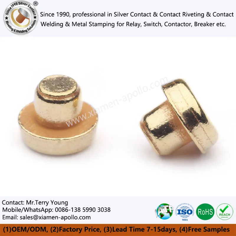 Електрични контакт позлаћен