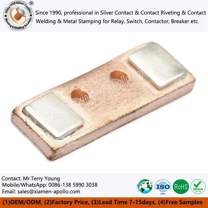 Electric Resistance Welding Silver Contact Electric Resistance Welding Silver Contact
