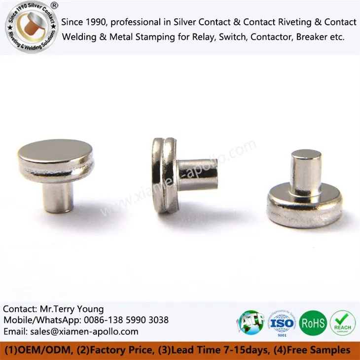 Волфрамове електричне контактне заковице